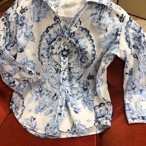 Cute Cino floral shirt 100% cotton